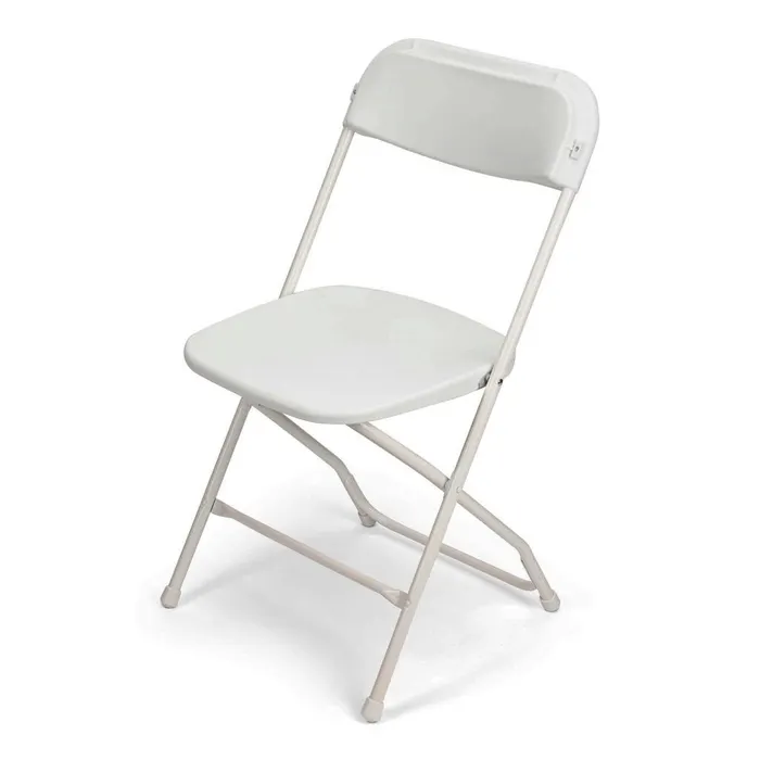Folding Chairs (White & Black)