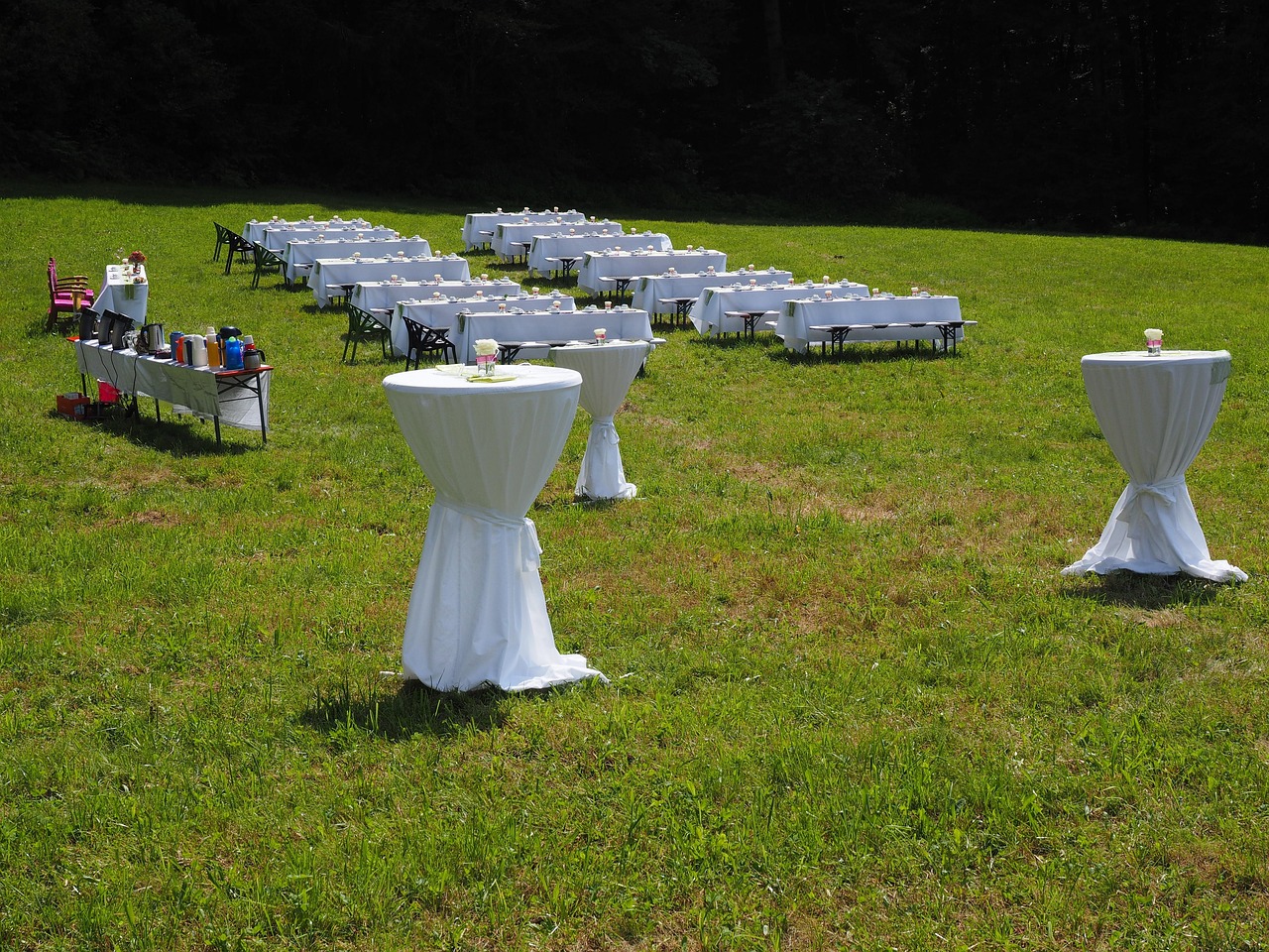 table, board, fixed, celebration, cover, set table, wedding
